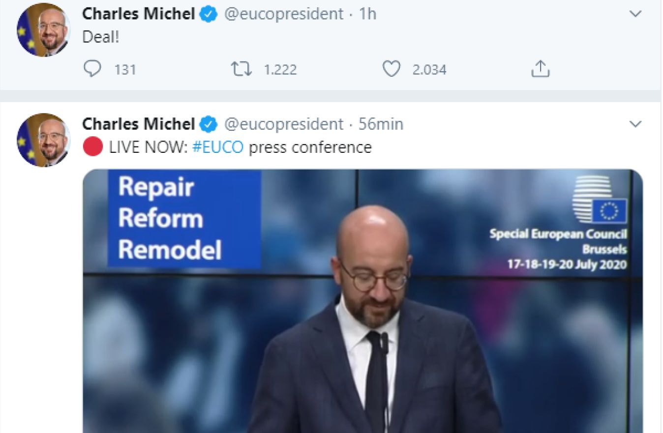Ue vertice lug 2020 accordo Ue vertice 07.2020 accordo