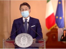 Conte conf. stampa