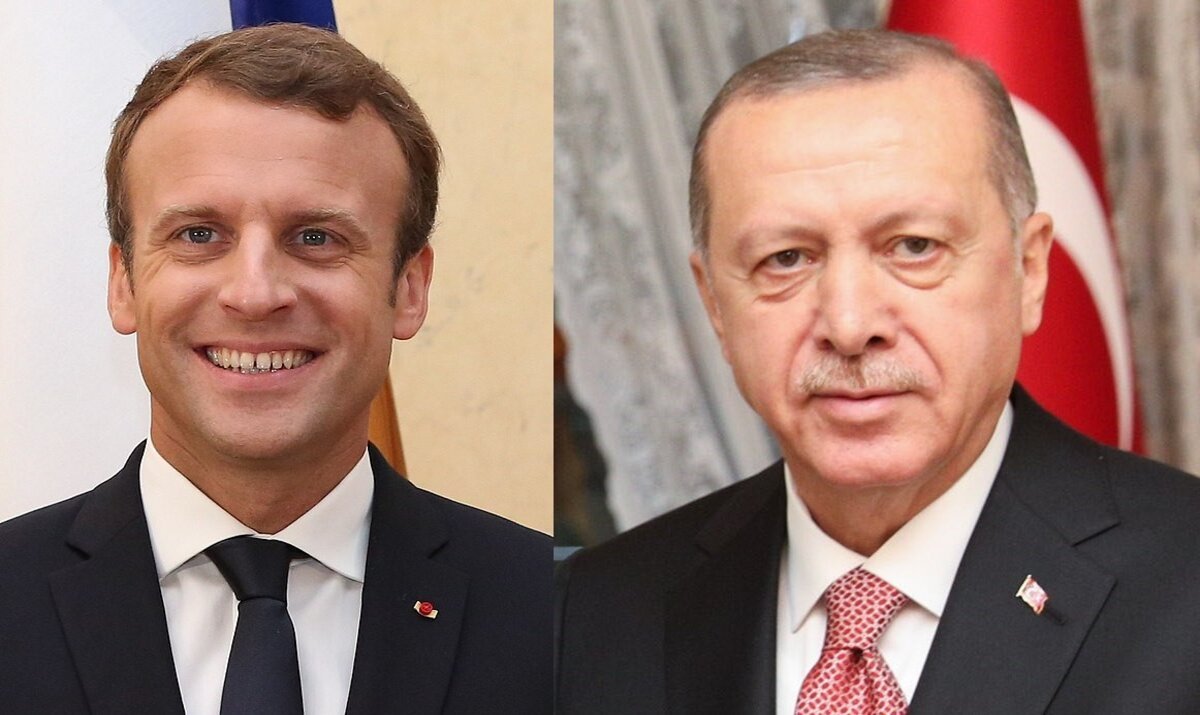 Macron Erdogan