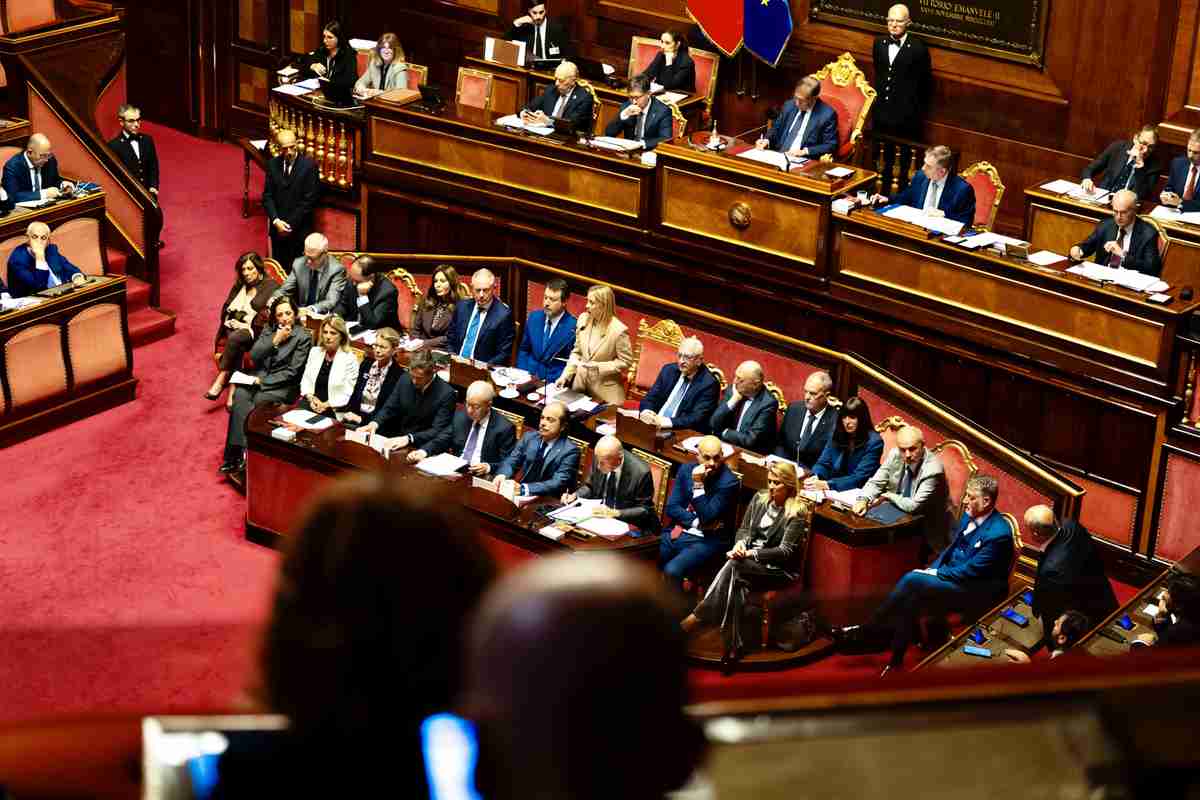 Meloni Senato Gaza Ucraina Meloni
