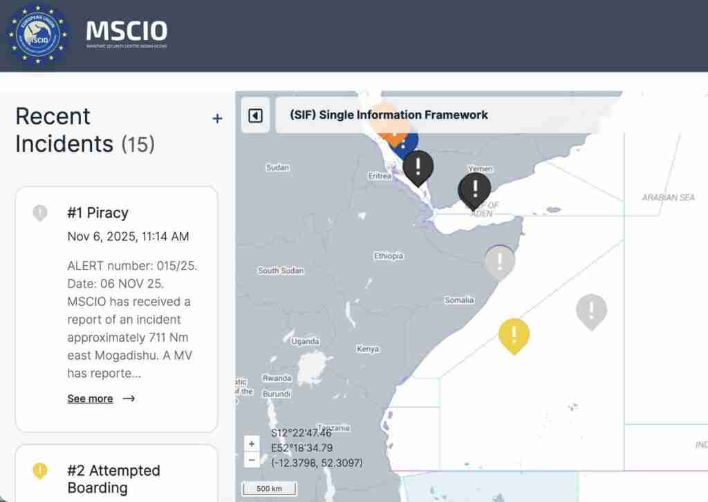 Somalia: forza navale UE libera equipaggio di petroliera maltese assaltata da pirati somali al largo del Corno d'Africa 1 Somalia: forza navale UE libera equipaggio di petroliera maltese assaltata da pirati somali al largo del Corno d'Africa